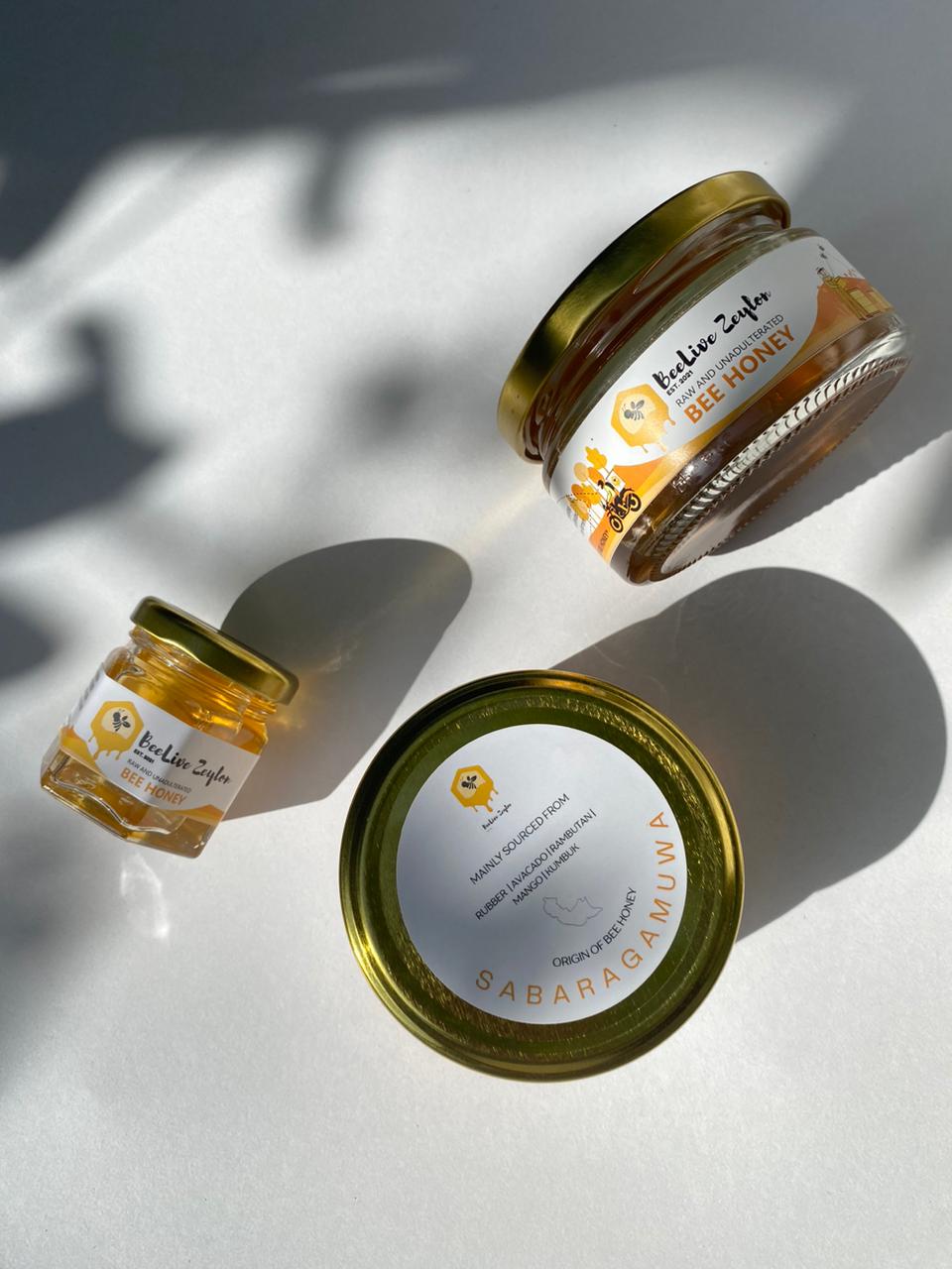 200g Multifloral Raw Honey Jar