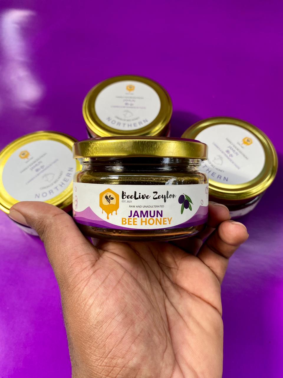 200g Jamun Raw Honey Jar