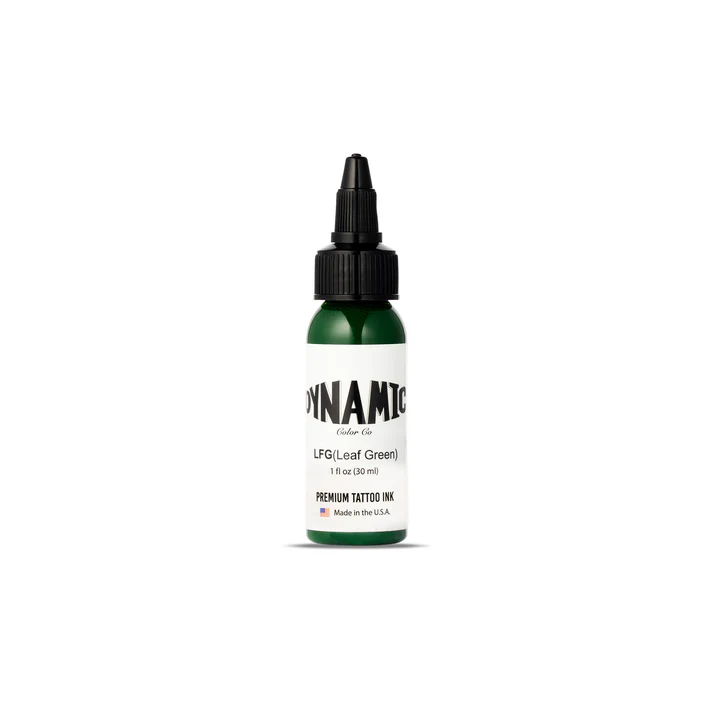Dynamic Tattoo Ink Leaf Green - 1 oz. Bottle