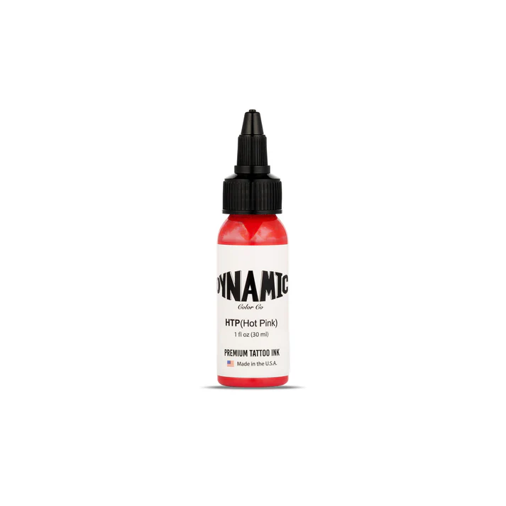 Dynamic Tattoo Ink Hot Pink - 1 oz. Bottle