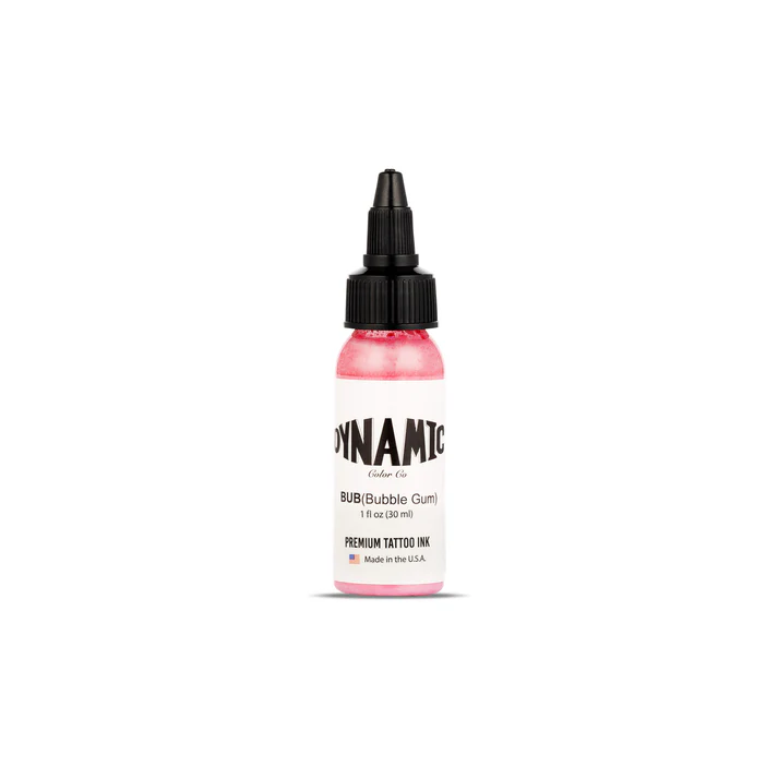 Dynamic Tattoo Ink Bubble Gum Pink - 1 oz. Bottle