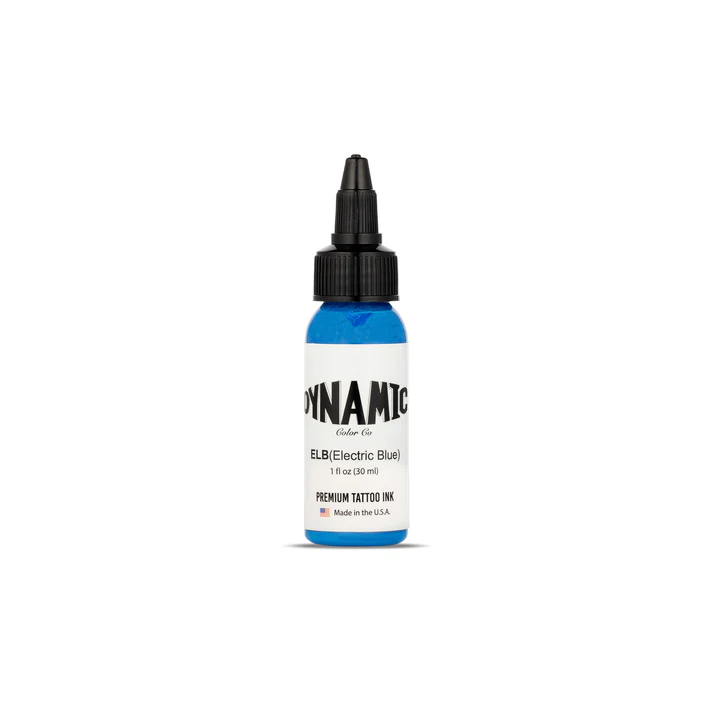 Dynamic Tattoo Ink Electric Blue - 1 oz. Bottle
