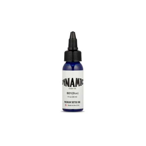 Dynamic Tattoo Ink Blue - 1 oz. Bottle