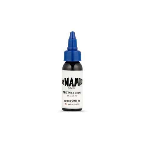 Dynamic Tattoo Ink Triple Black- 1 oz. Bottle