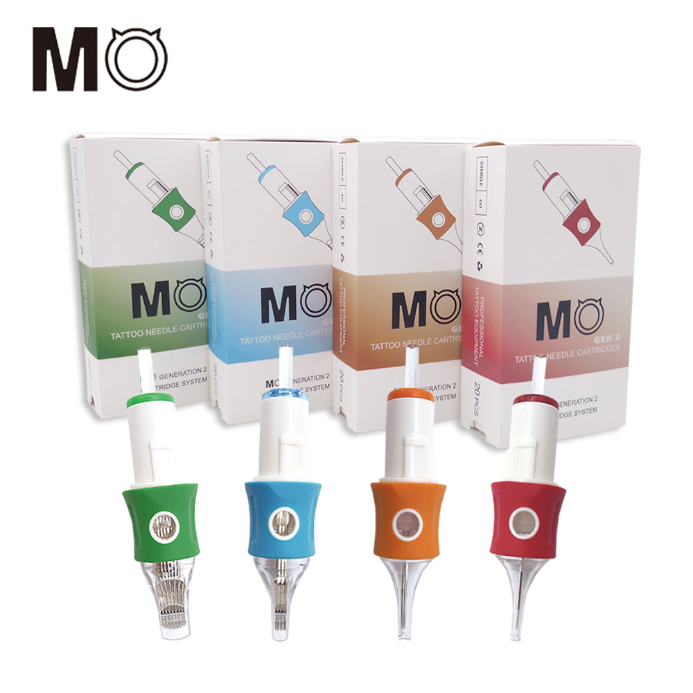 MO Gen2 Tattoo Needle Cartridge Disposable Sterilized Safety Needle RL RS M1 RM