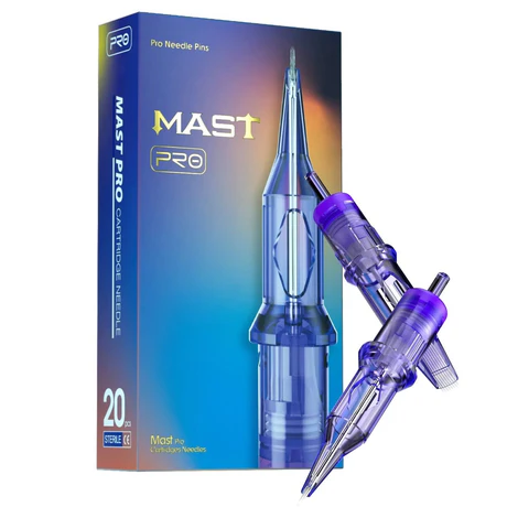 MAST PRO Tattoo Needle Cartridge Disposable Sterilized Safety Needle RL RS M1 RM