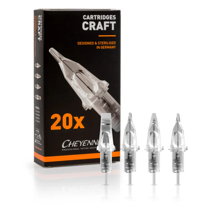 Cheyenne Craft Tattoo Needle Cartridge Disposable Sterilized Safety Needle RL MAG MAG-SE