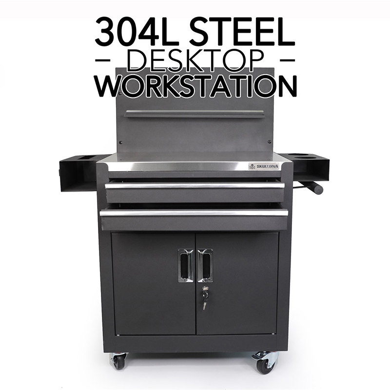 ACT086 SKULLDNA Luxury Tattoo Workstation