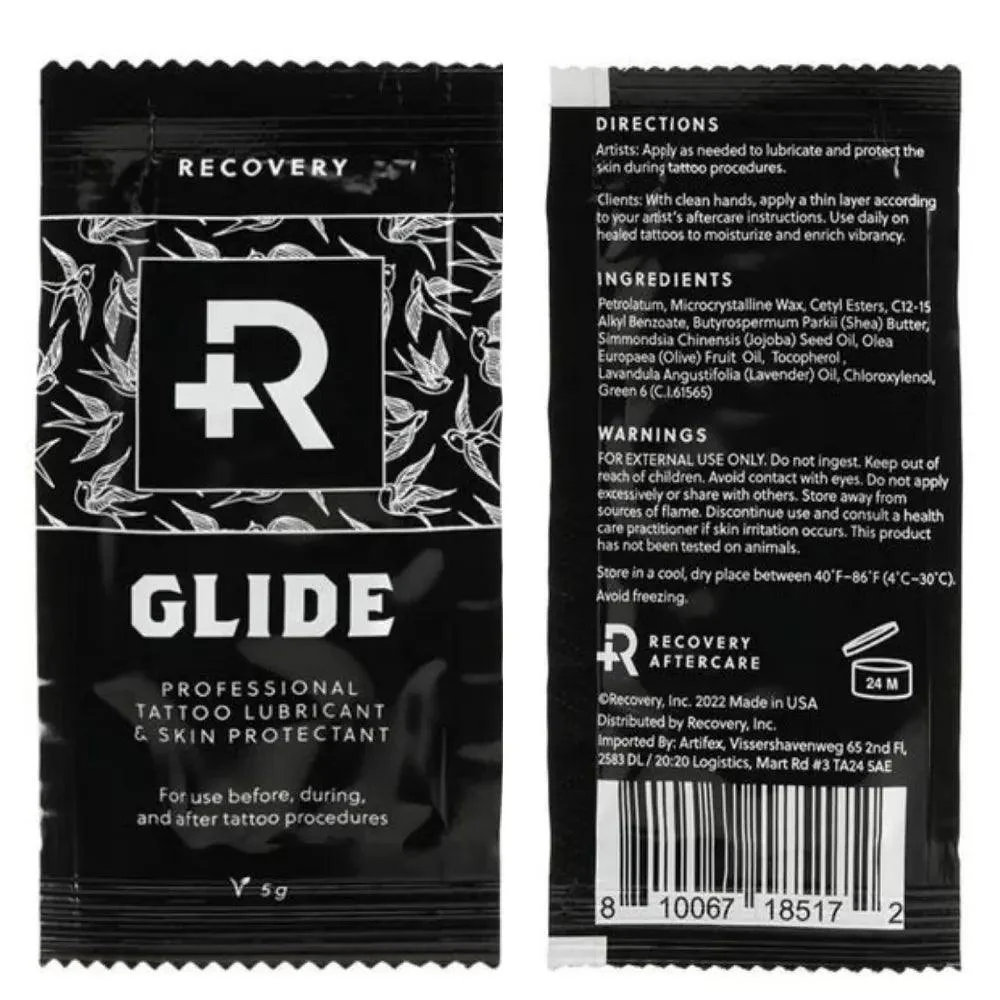 Glide Tattoo Lubricant and Skin Protector by Recovery 5g