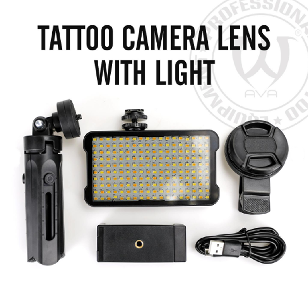 CPL Tattoo Camera Lens and Light Kit