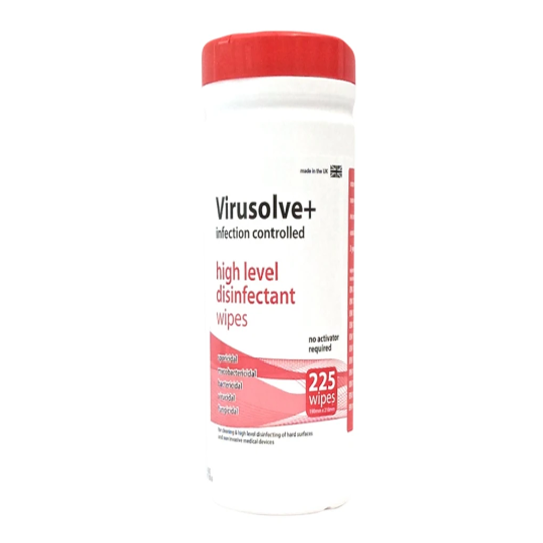Virusolve Disinfectant 100 Wipes