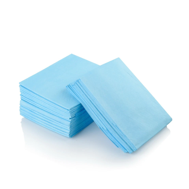 Disposable Blue Square Placemats for Tattoo/Piercing Waterproof Dental Bibs