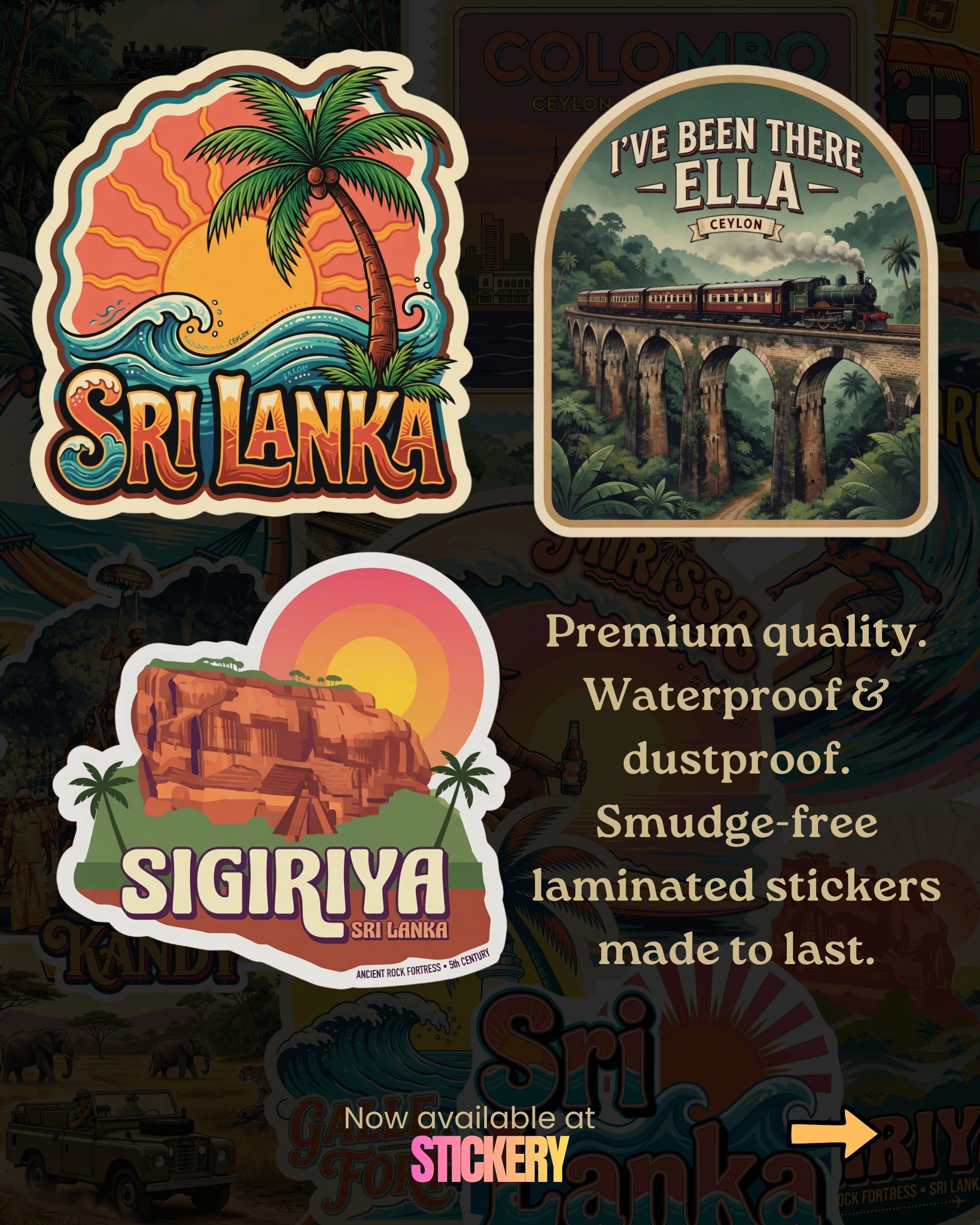 I've Been There sticker pack