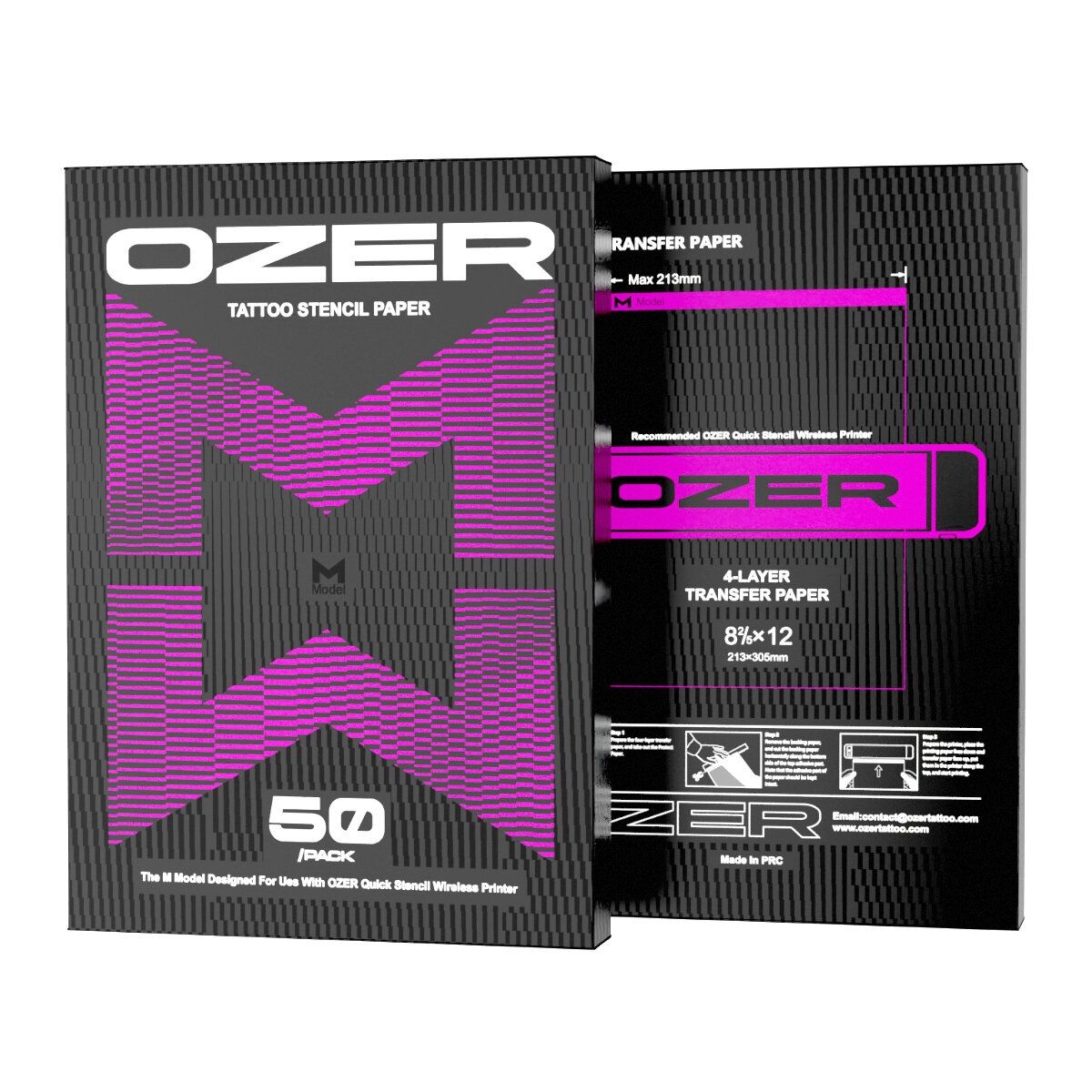 OZER Transfer Paper Black