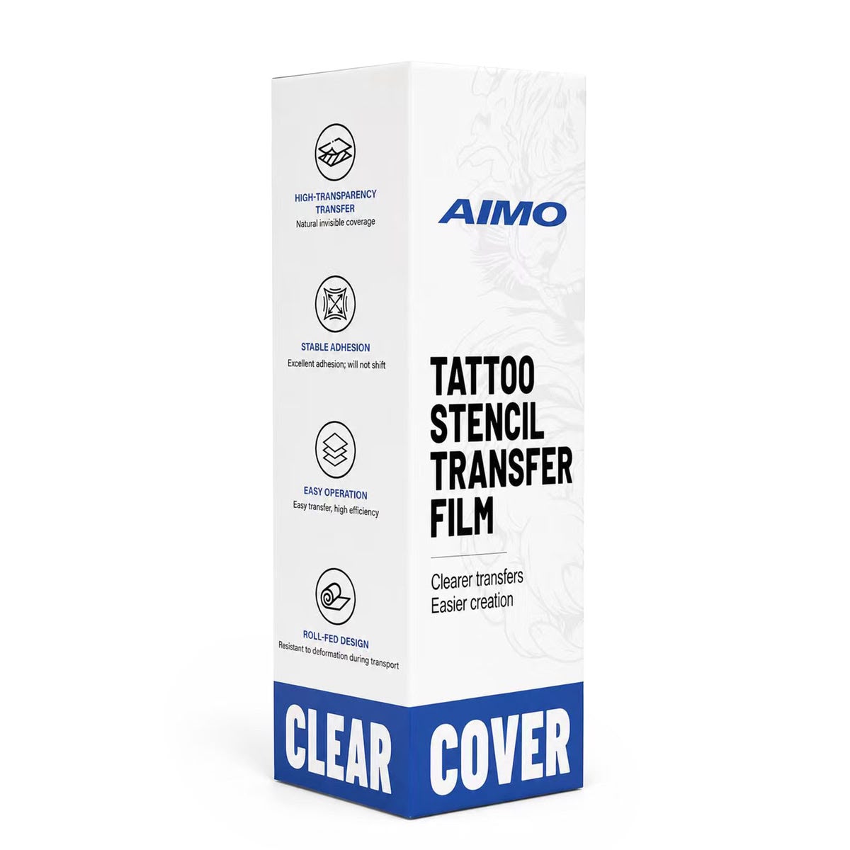  TRANSPARENT CLEAR TRANSFER FILM ROLL