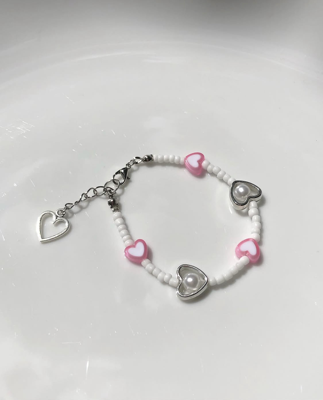 Candycane Beaded bracelet