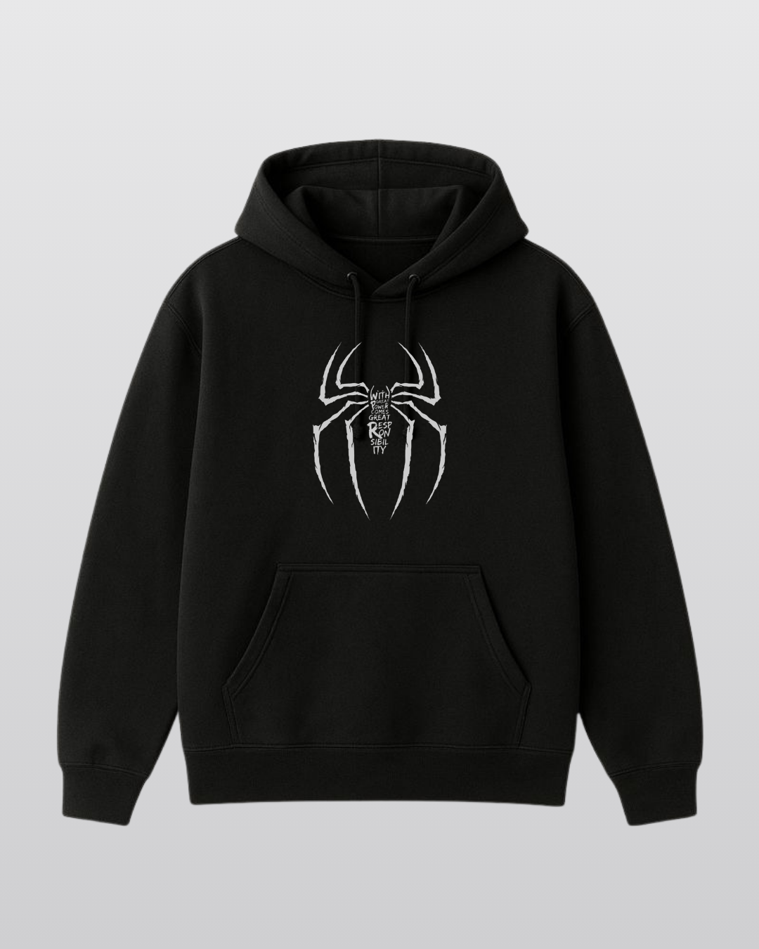 Great responsibility hoodie ⛑️🕸️