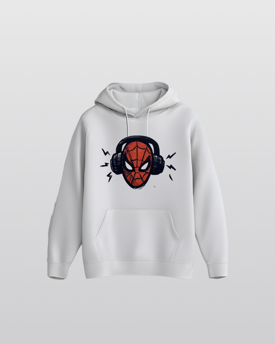 Spidey vibe hoodie 🕷️🎧
