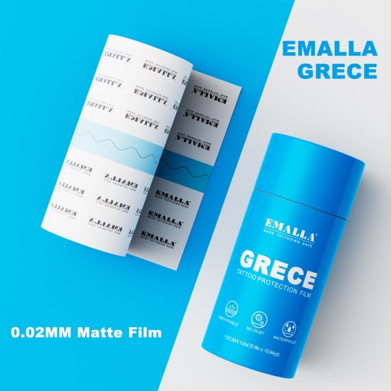 EMALLA GRECE tatto protection film 15cmx10cm
