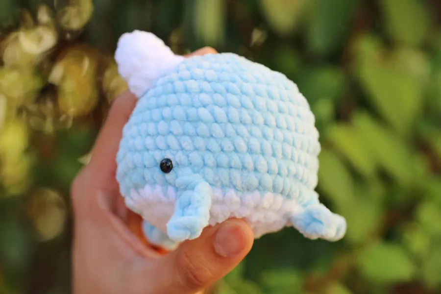 Narwhal Crochet Kit view 2