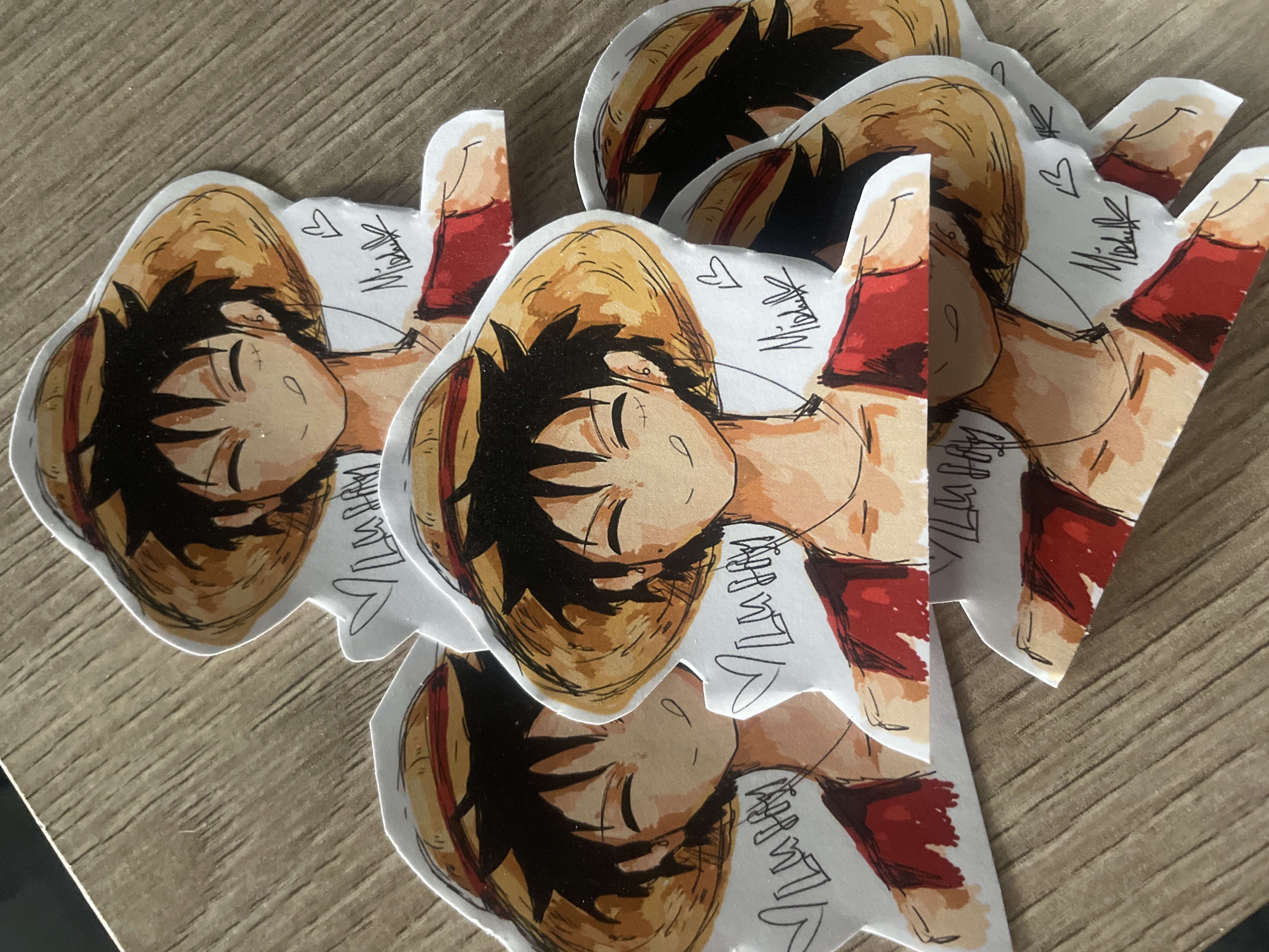 Luffy sticker