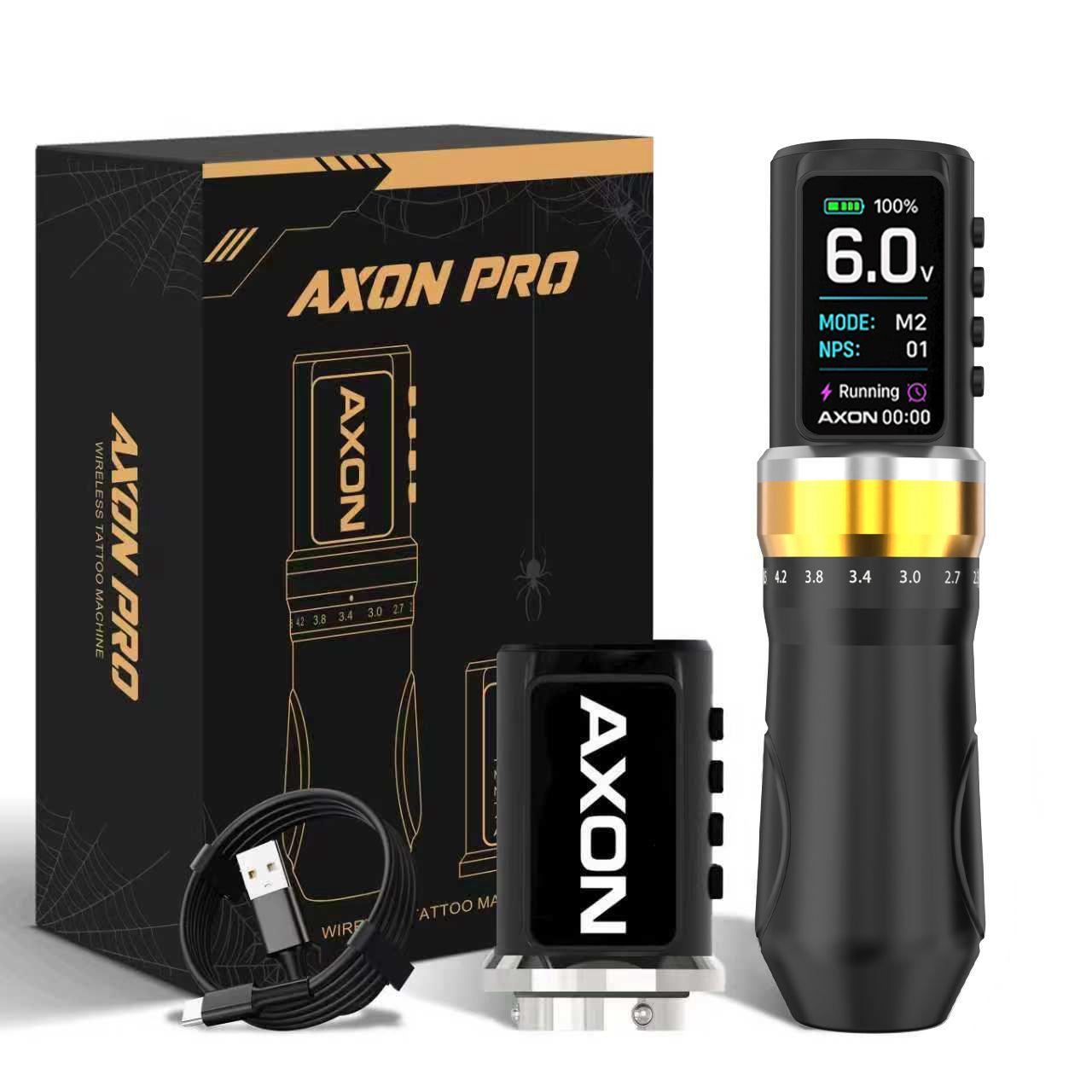 INKTAKO AXON PRO WIRELESS TATTOO MACHINE(2 BATTERIES)  