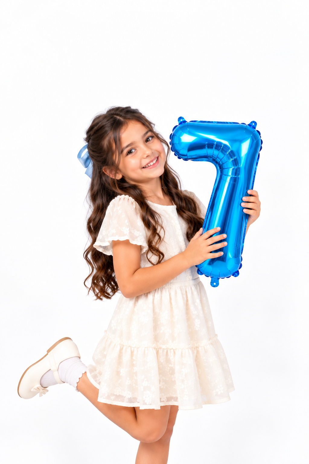 Blue 16-inch Number Foil