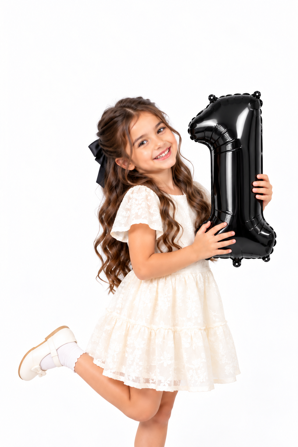 Black 16-inch Number Foil