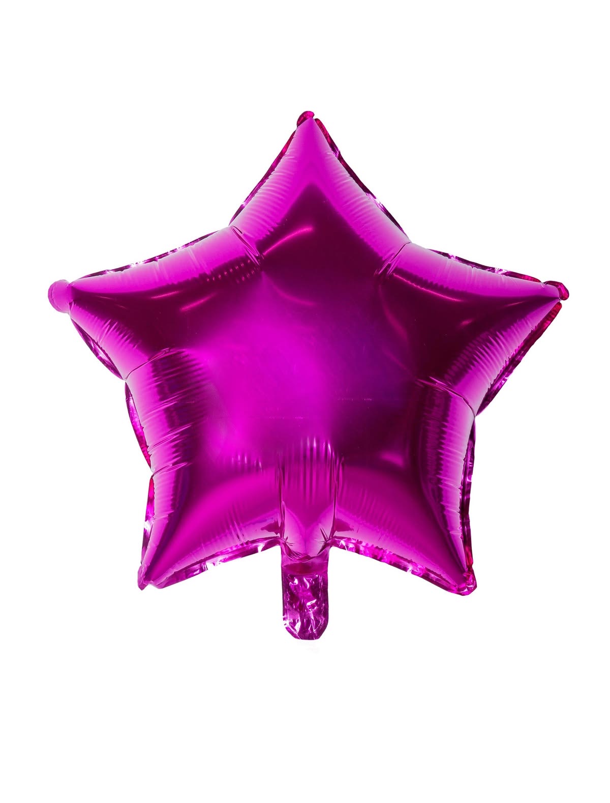 Magenta star foil