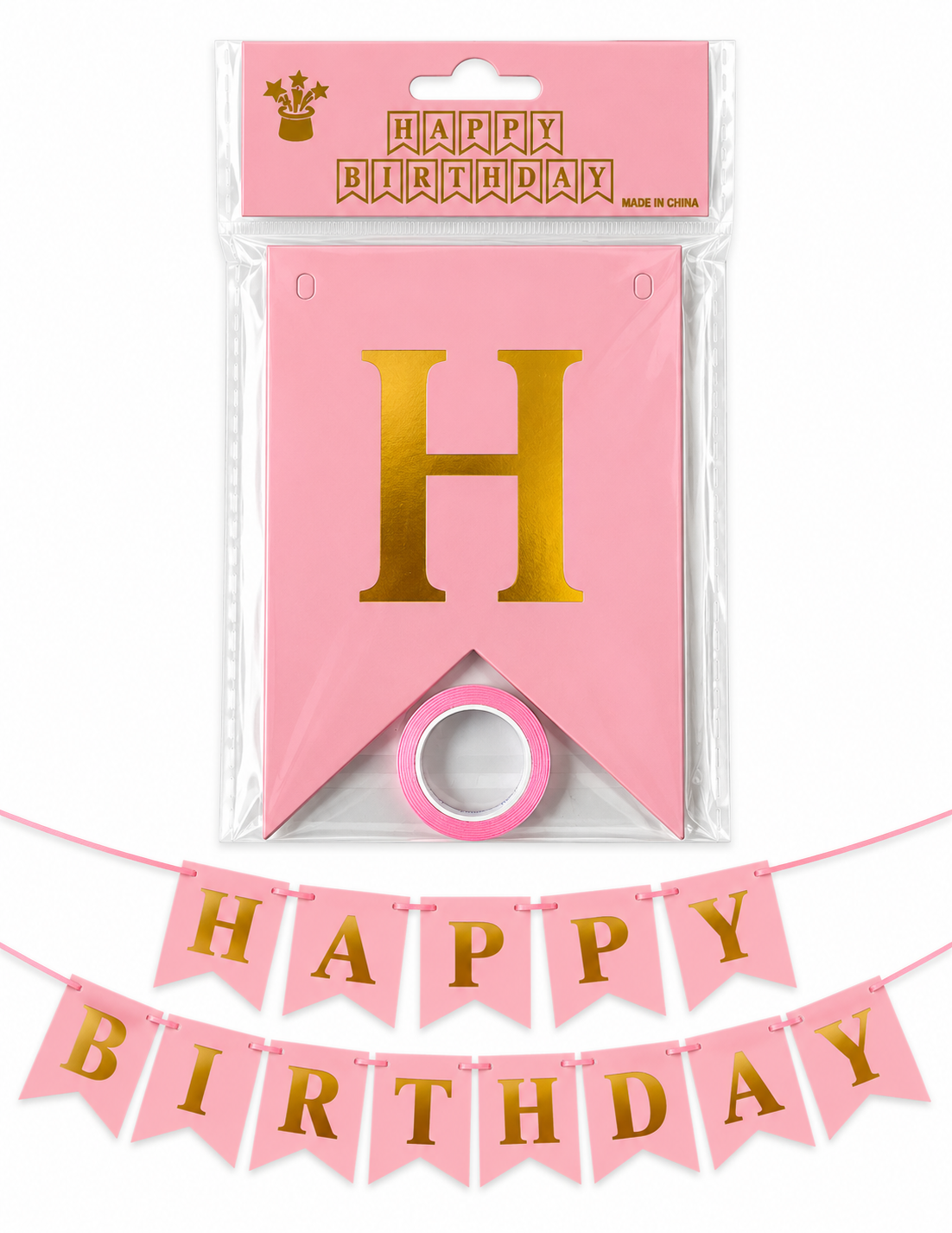 Baby pink HBD matt