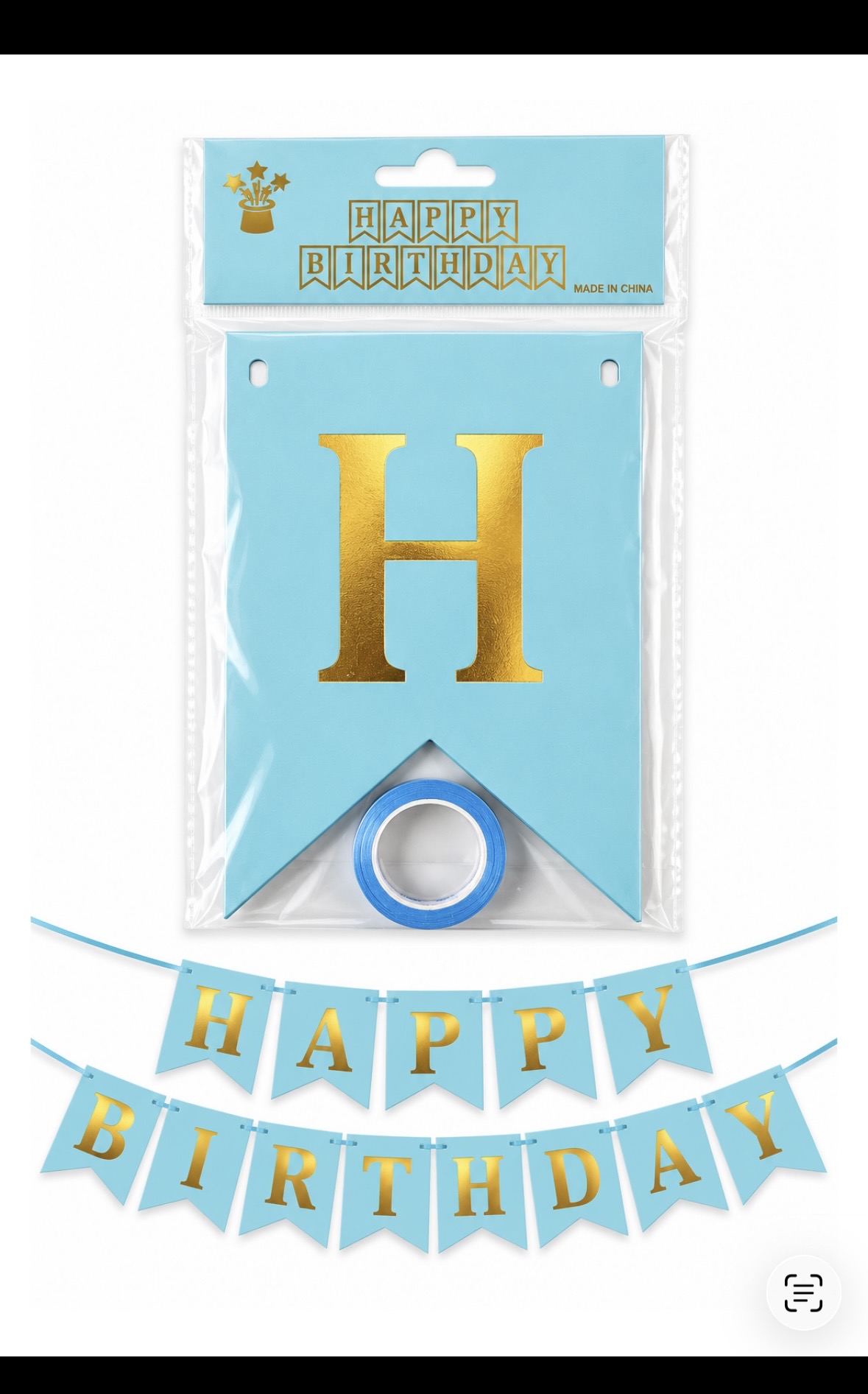Pastel blue HBD