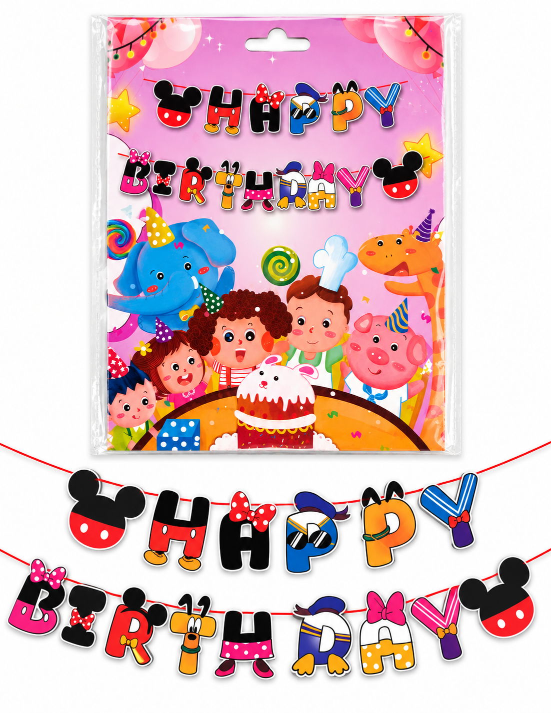 Minnie mouse HBD banner