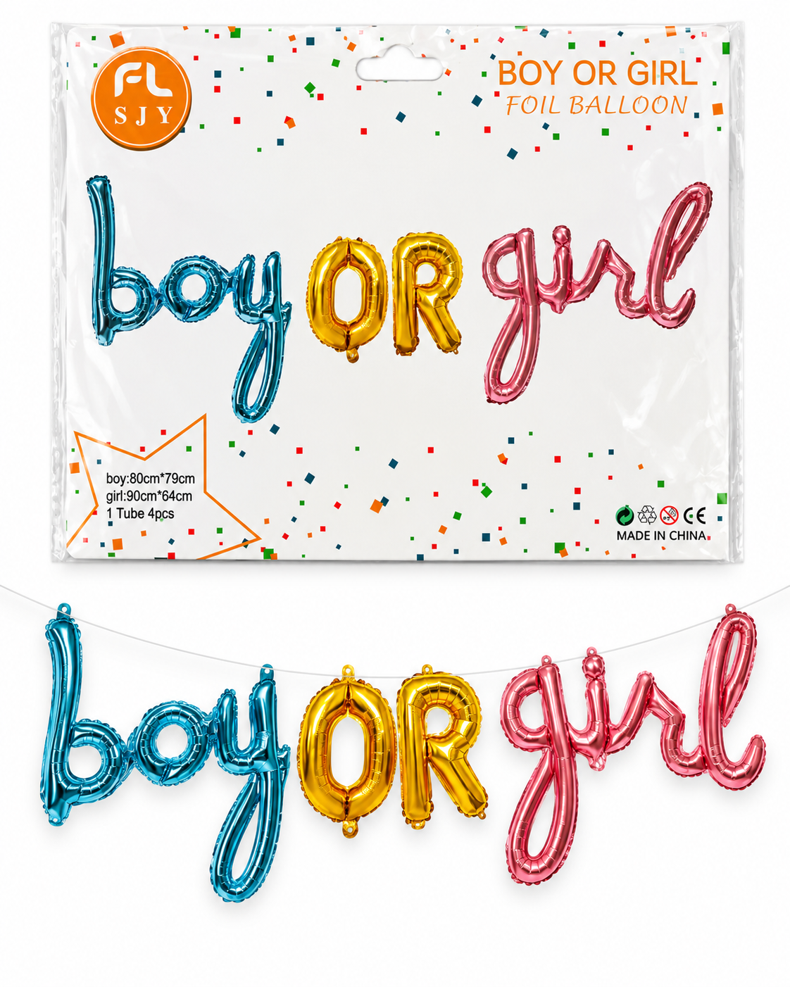 Boy or Girl foil