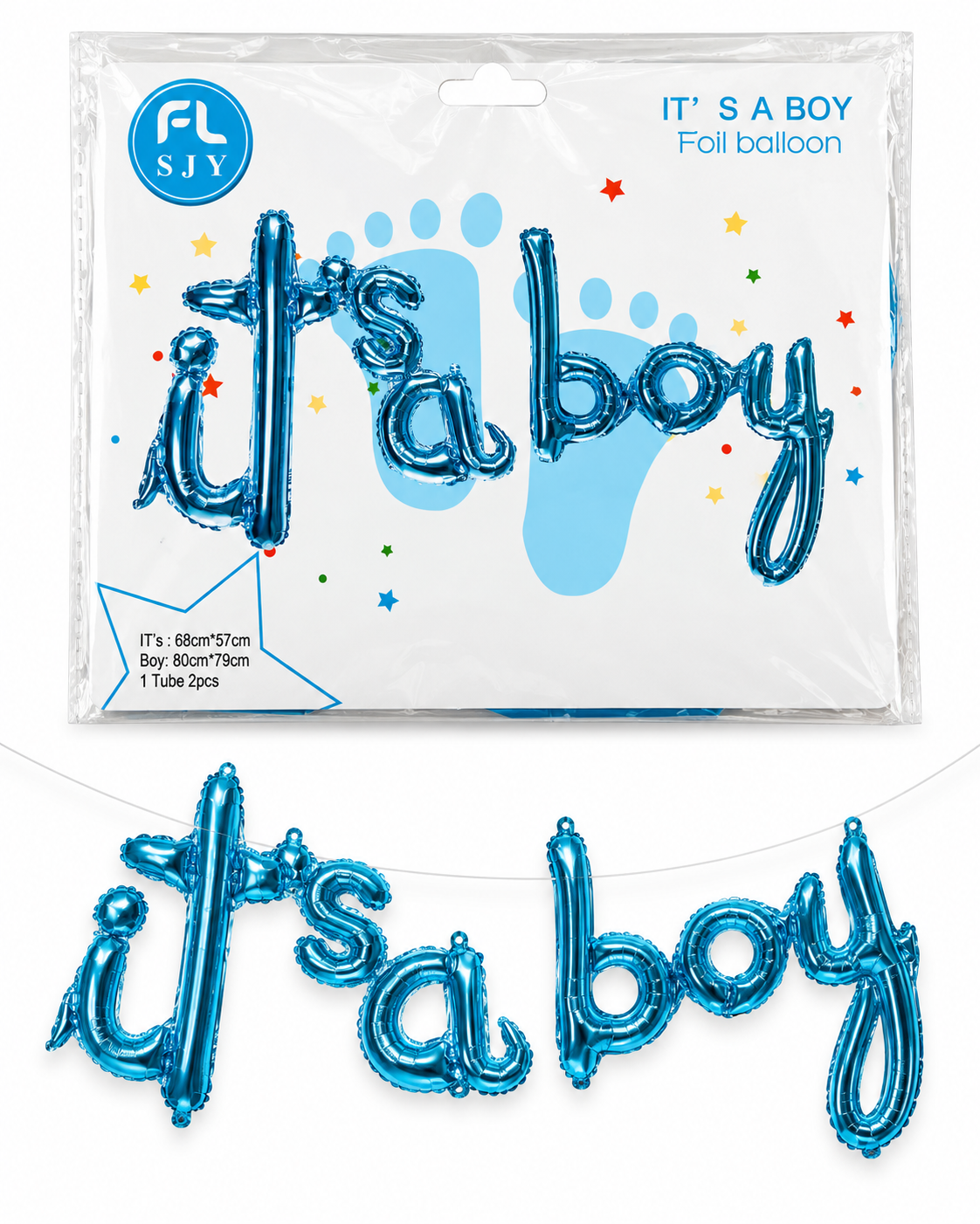 It's a boy foil