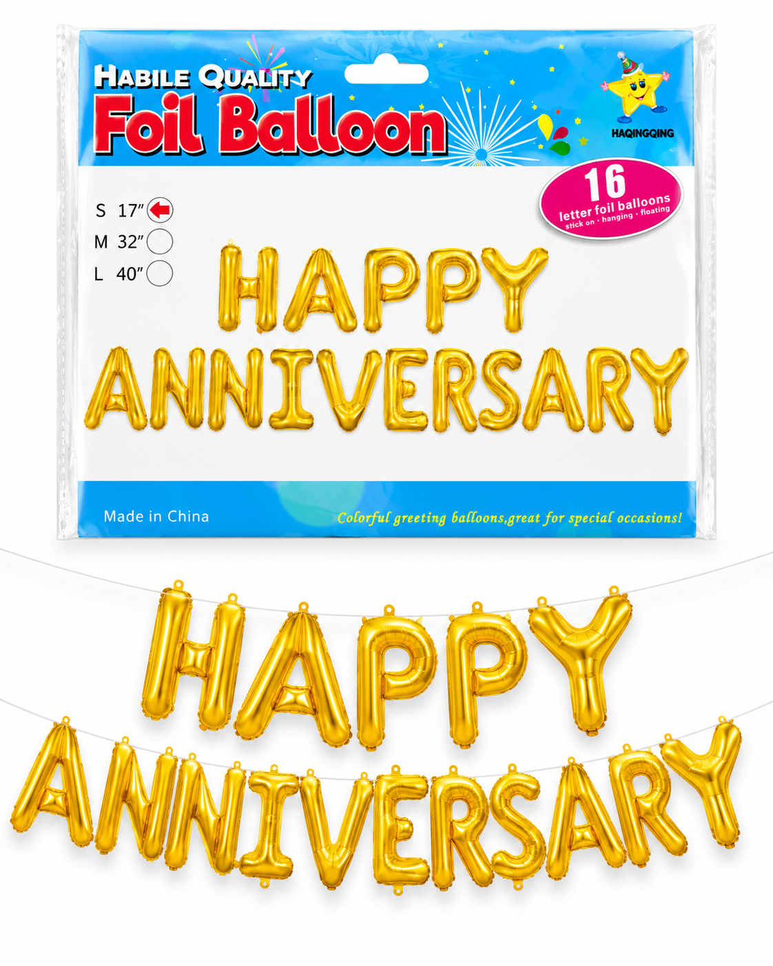 Anniversary foil Gold