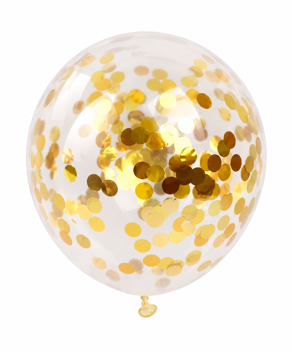 5pcs gold confetti