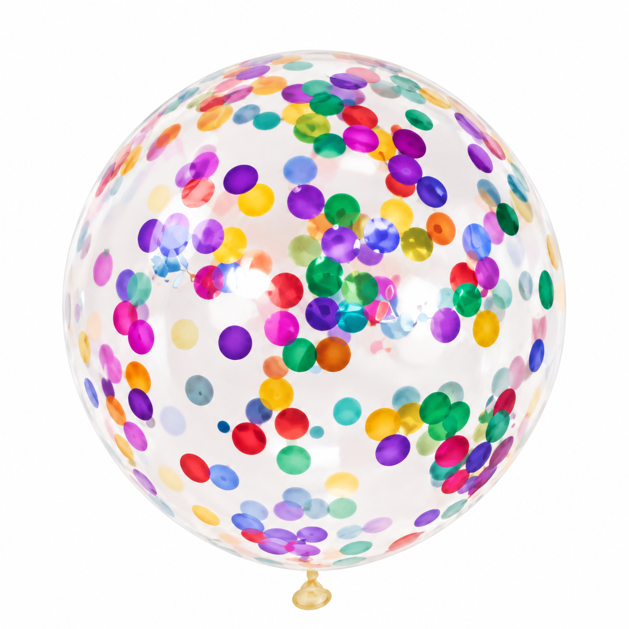 5pcs multi color confetti