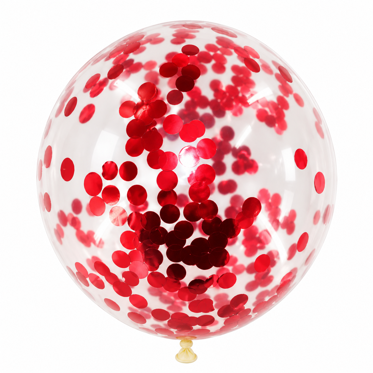 5pcs red confetti