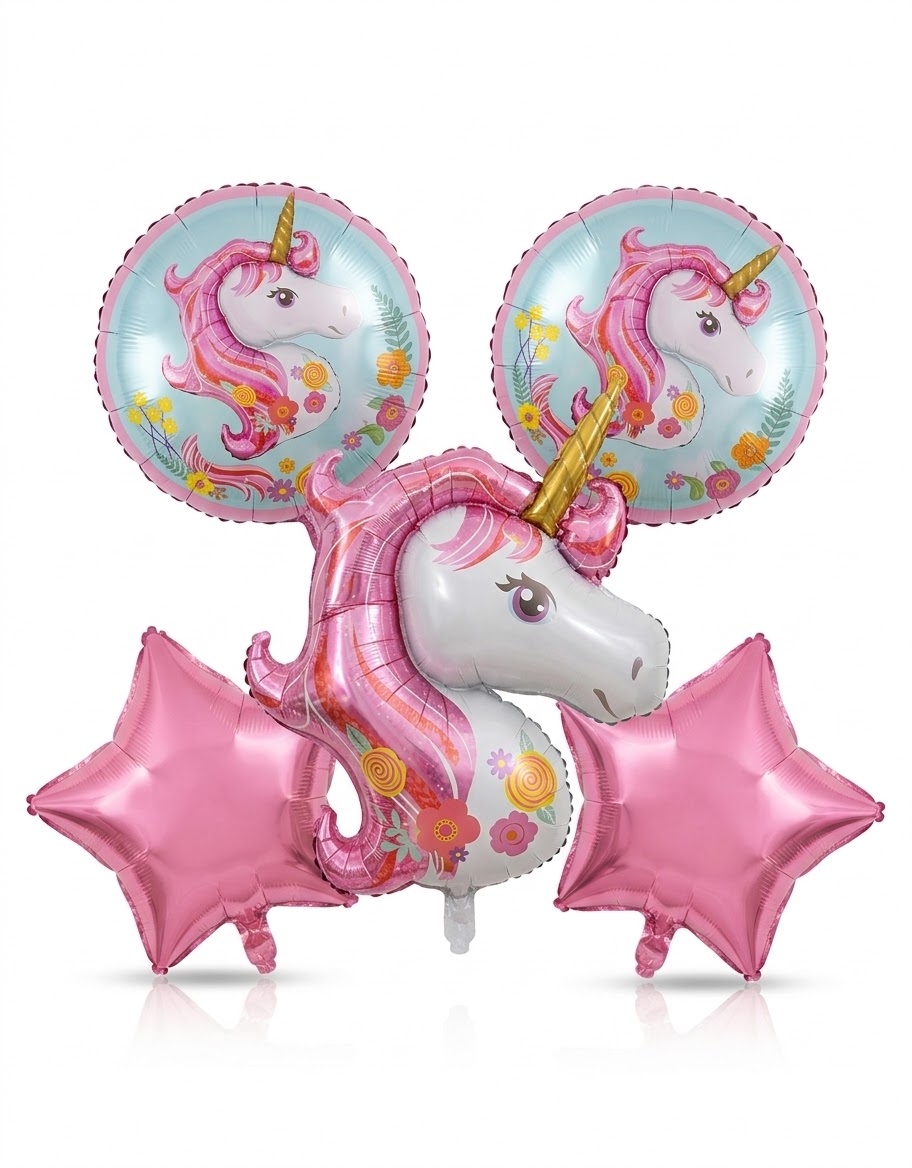 Unicorn foil set