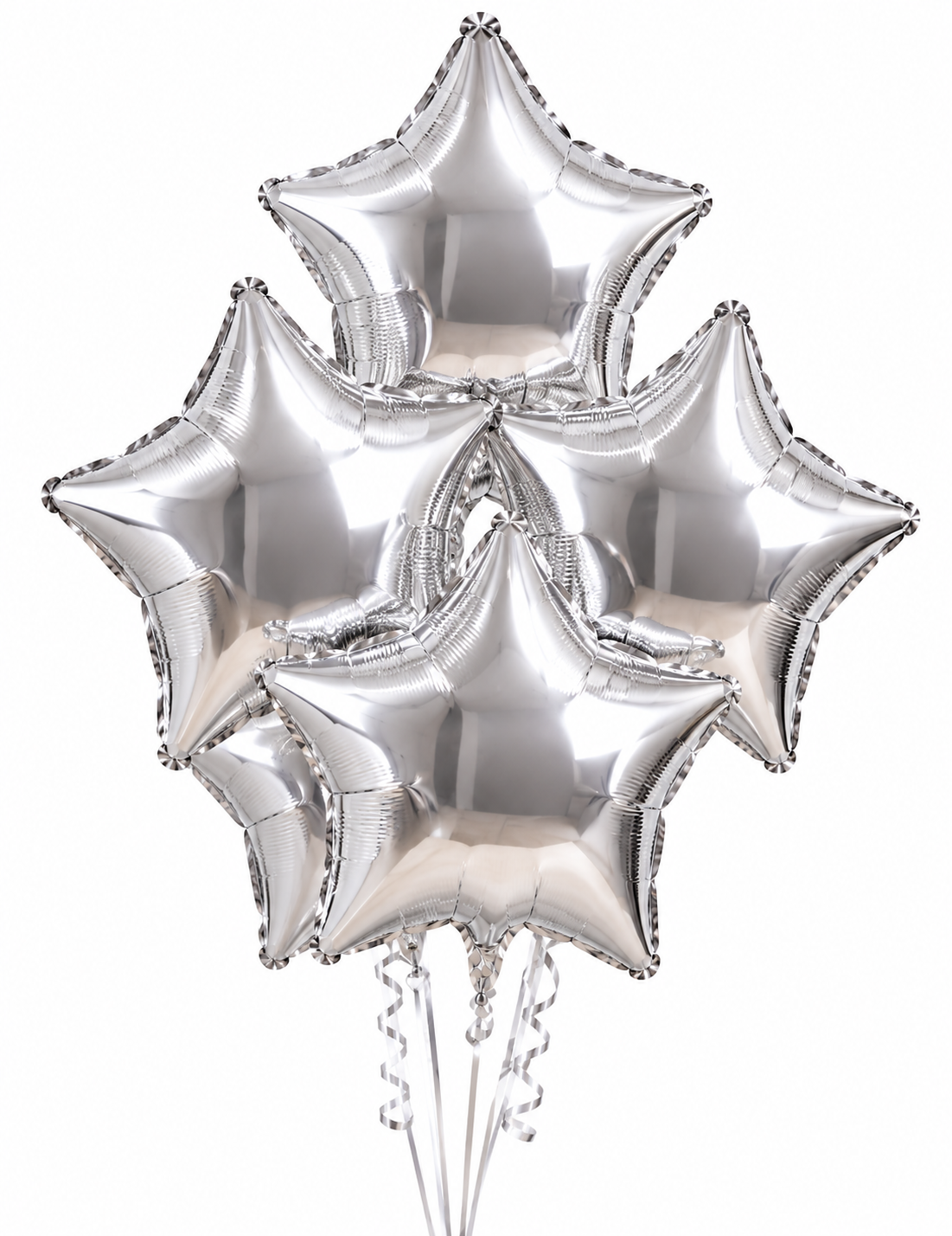 Silver star foil