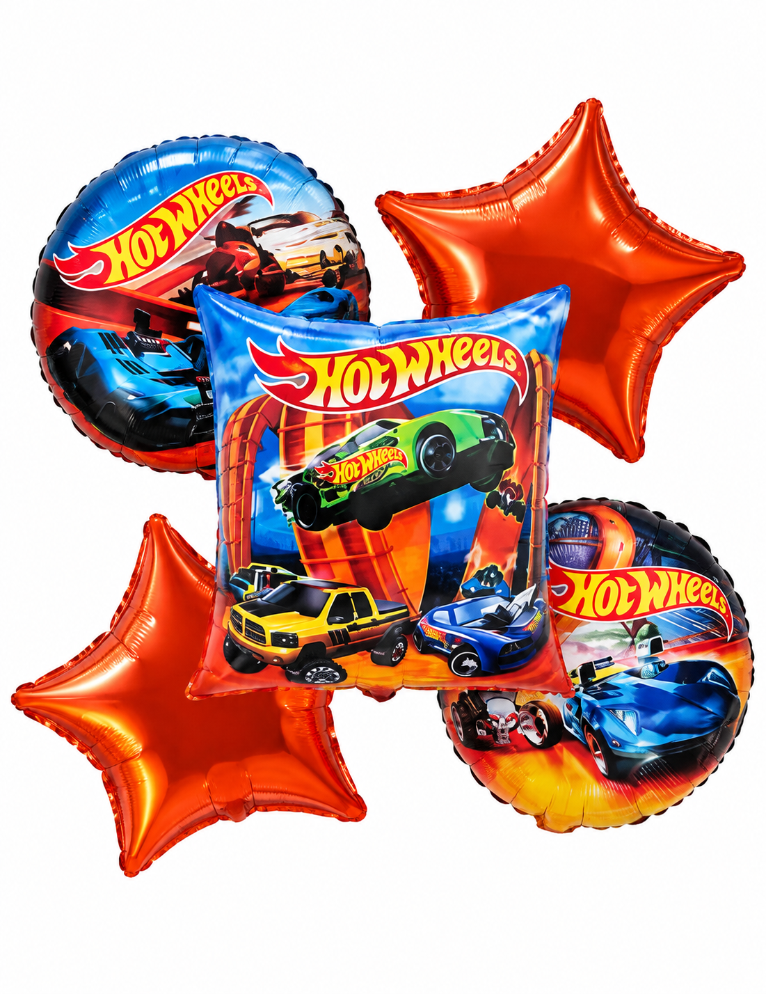 Hot wheels foil pack