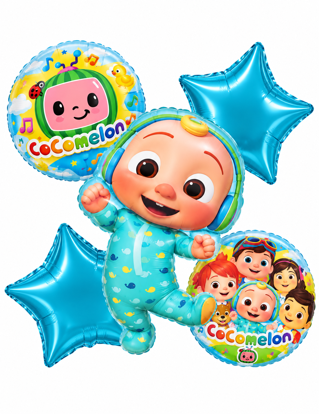 Cocomelon boy foil set
