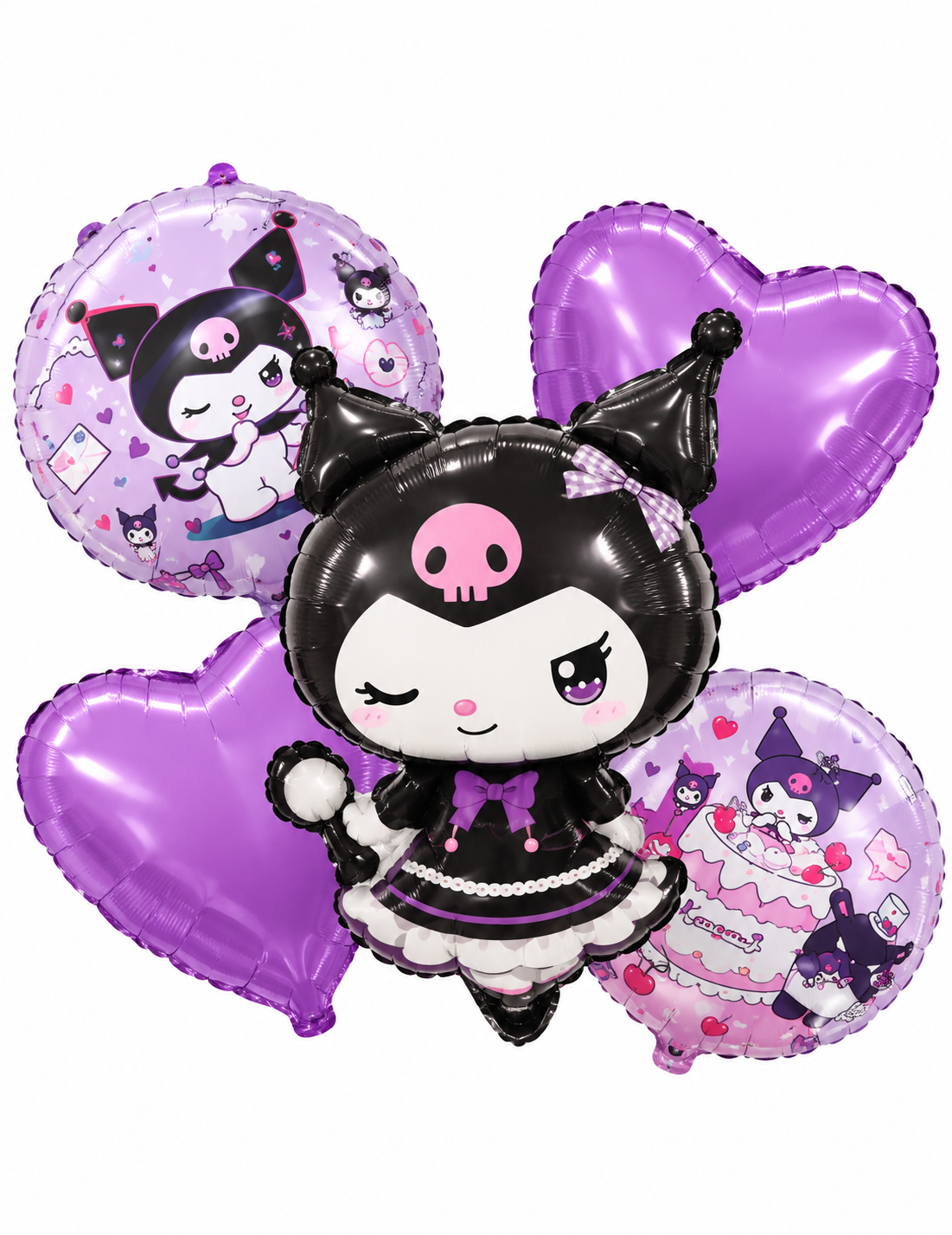 Kuromi foil set