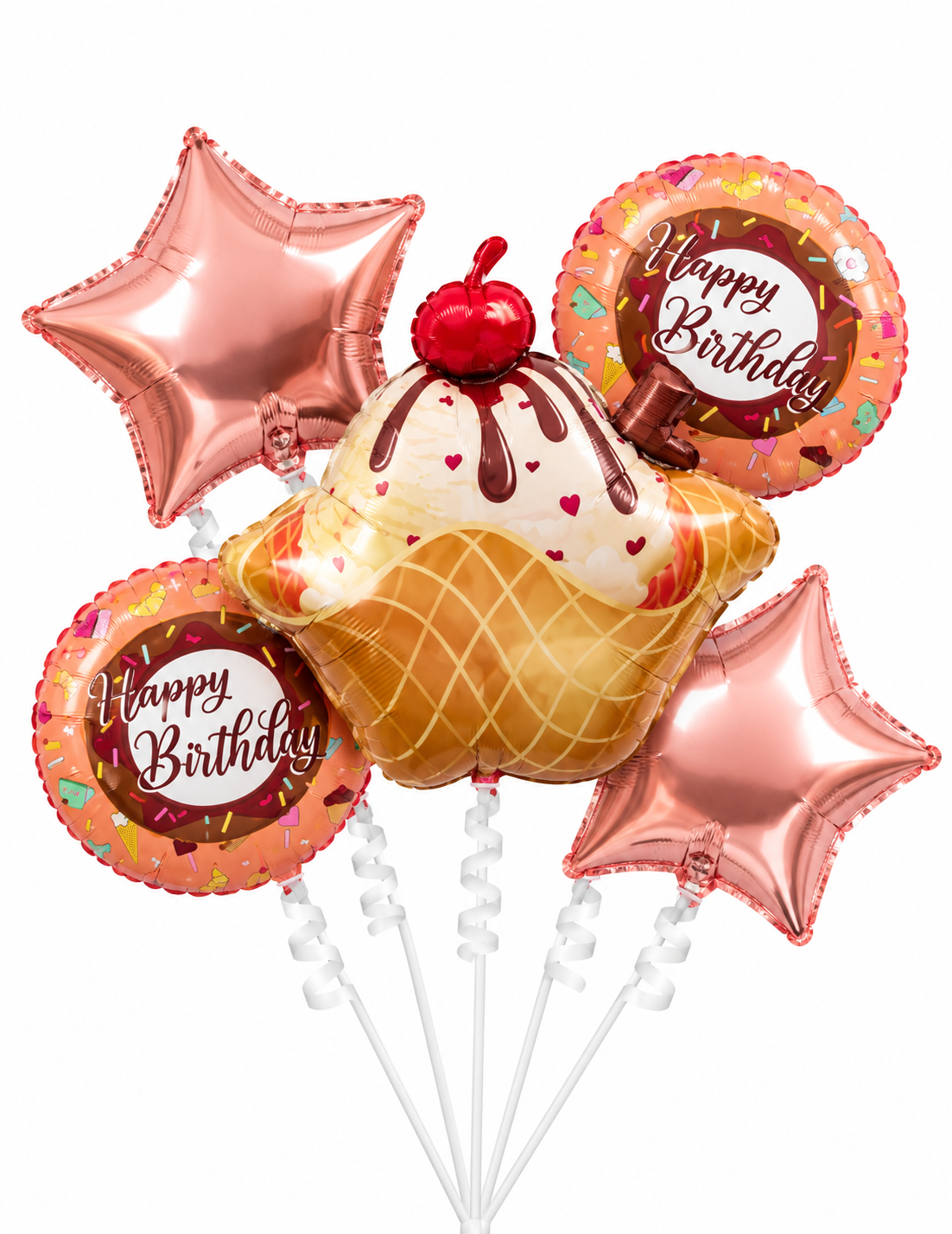 Ice cream foil set