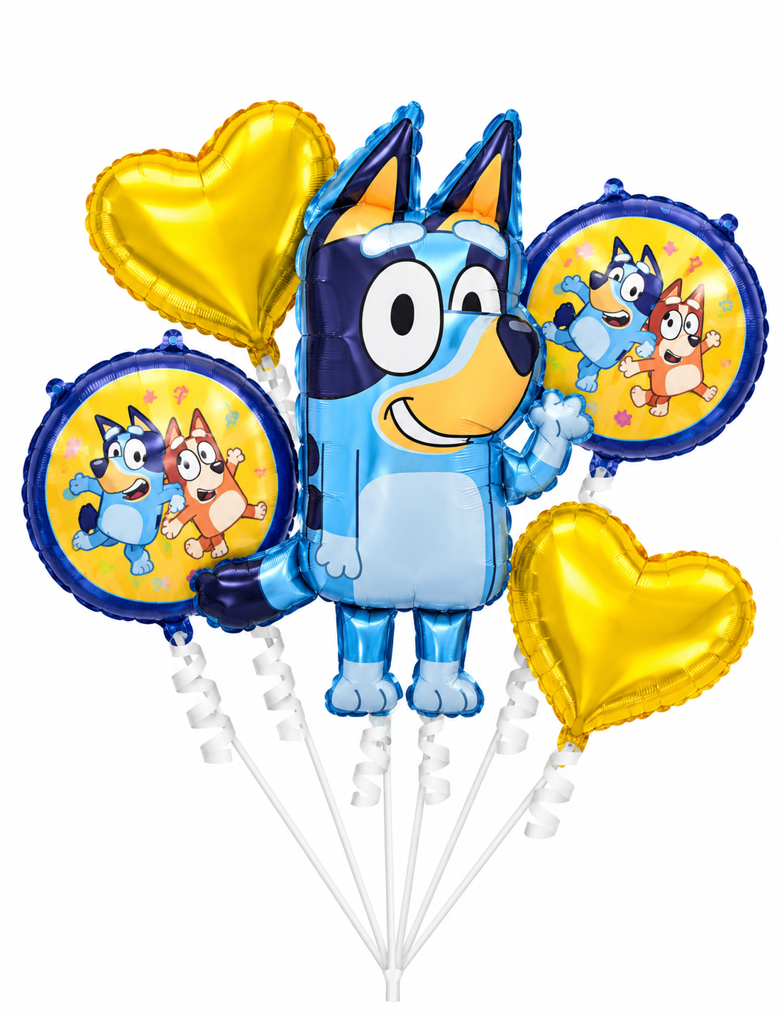Bluey blue foil set