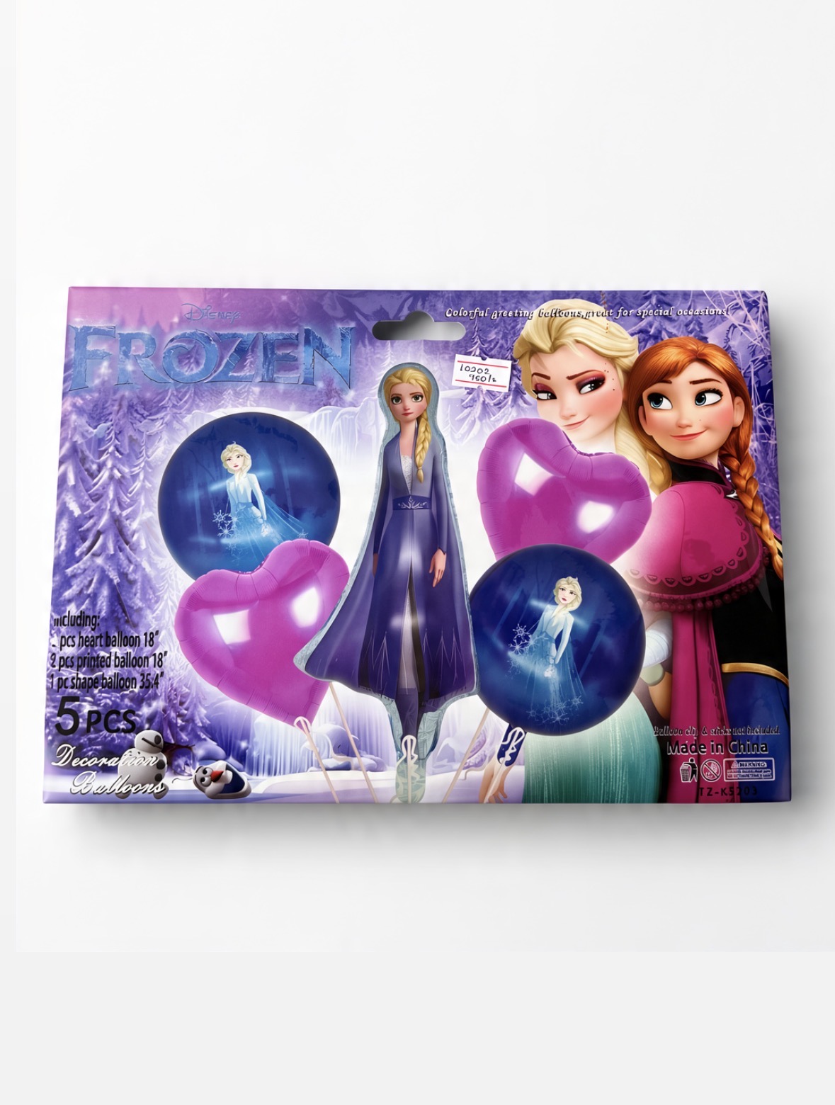 Frozen foil set