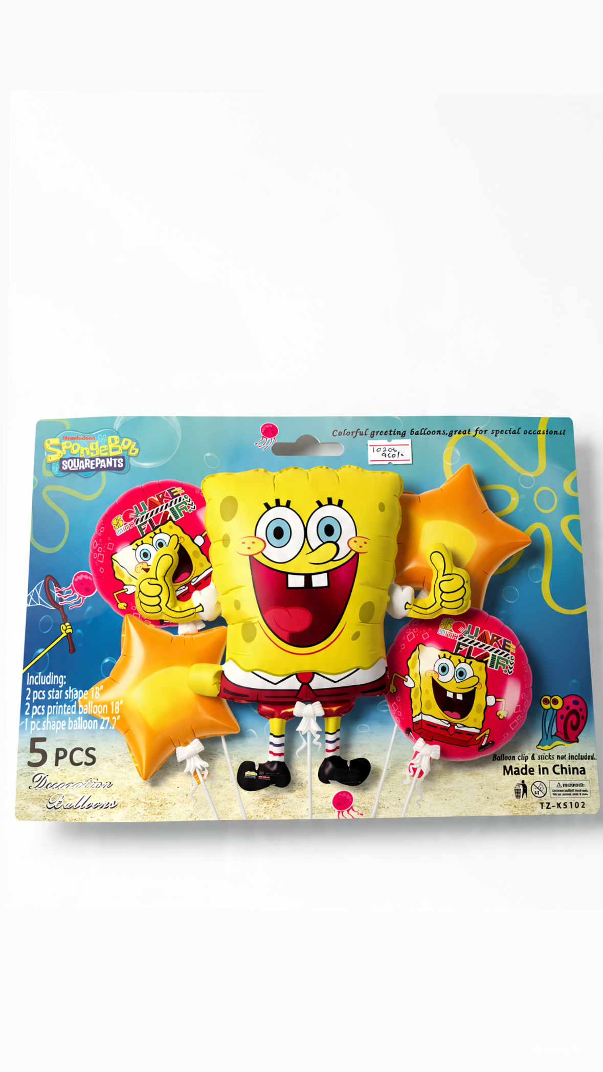 SpongeBob foil set
