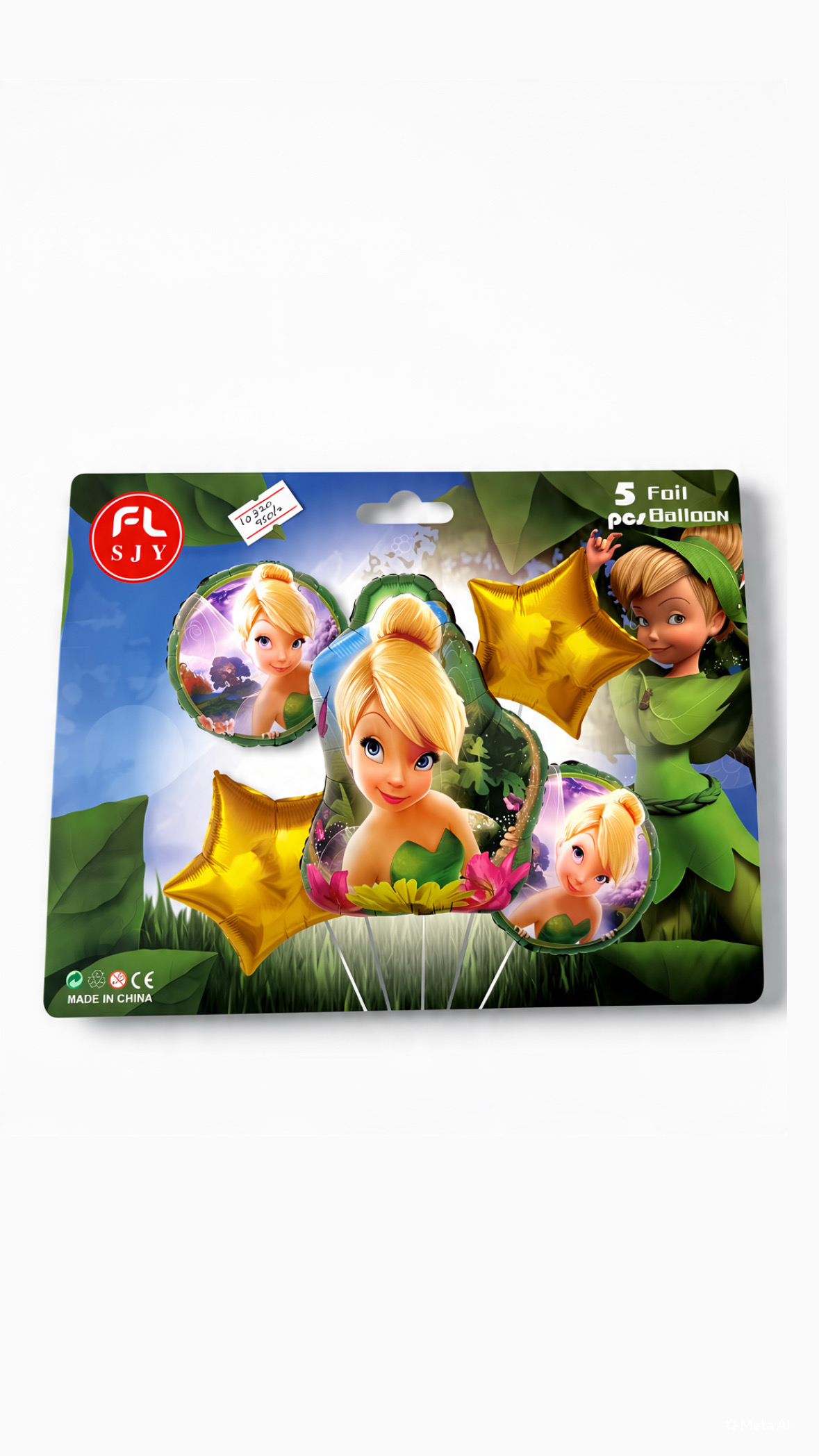 Tinkerbell foil set