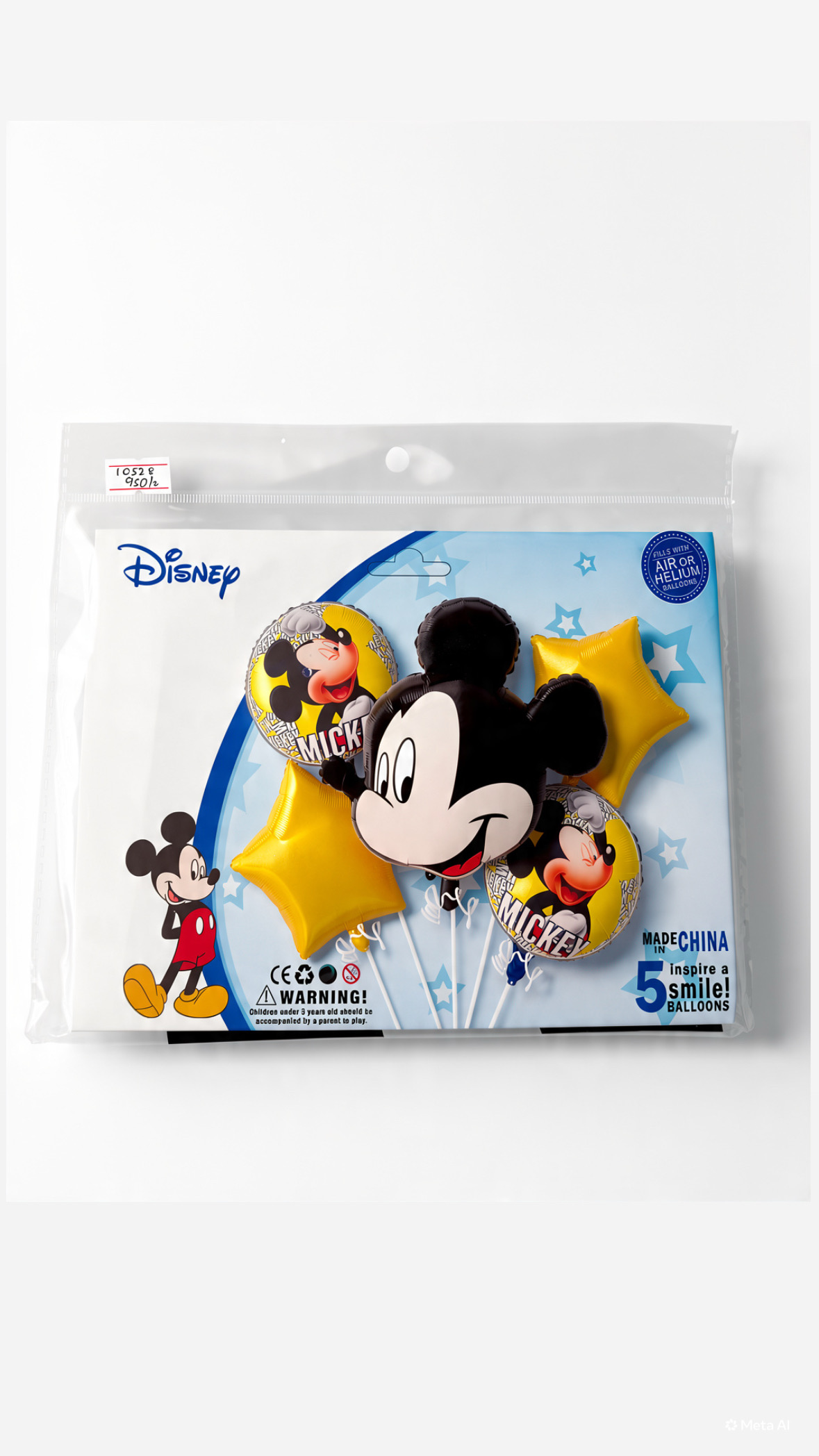 Mickey foil set