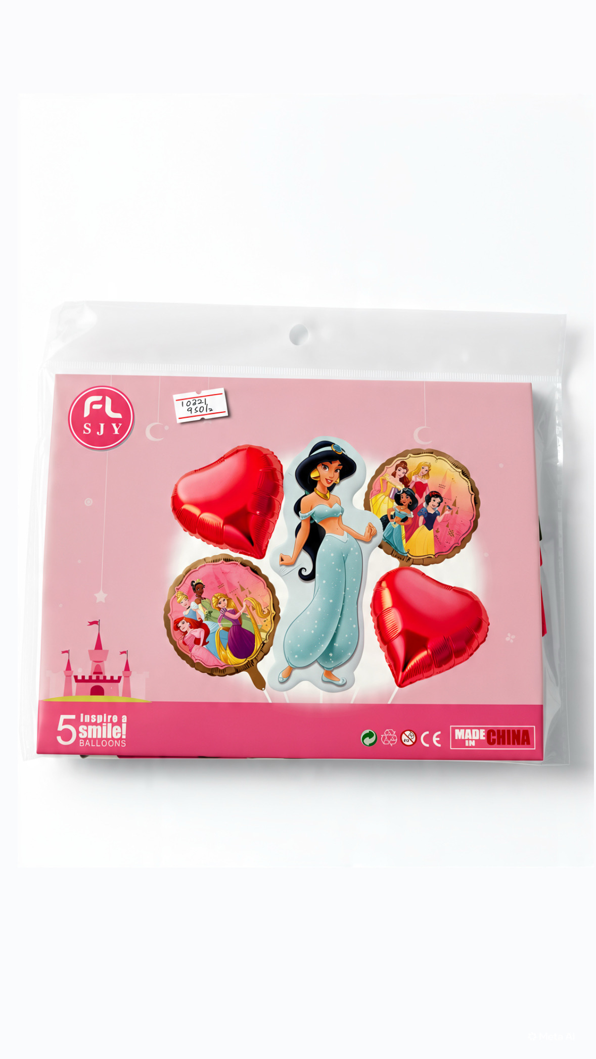 Princess foil set